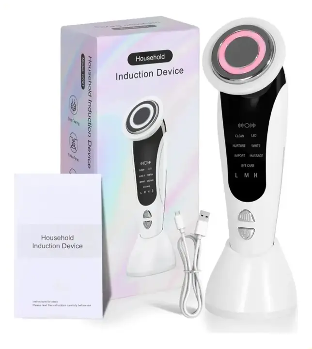 MASAJEADOR FACIAL CON RADIOFRECUENCIA